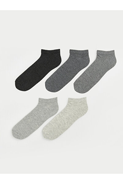 LC Waikiki Nevavm Men's Booties Socks 5-Pack