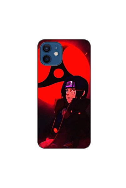 OEM Θήκη συμβατή με Apple iPhone 12 από σιλικόνη gel TPU με σχέδιο Itachi Sha...