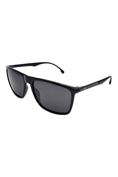 Tia Accesorii Polarized rectangular sunglasses, PS8051C3, black