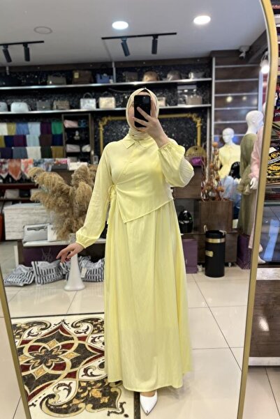 HÜMEYRA BUTİK Anvolop Detailed Dress