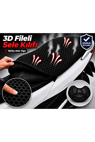 Vi Caro For Kymco Agility 16+ 125I Motorcycle Seat Cover 3D Mesh Seat Cover B...