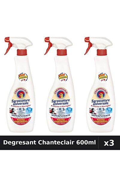 Chanteclair Set 3 Degresant Universal 600ml - Marsilia, Curățenie Eficientă
