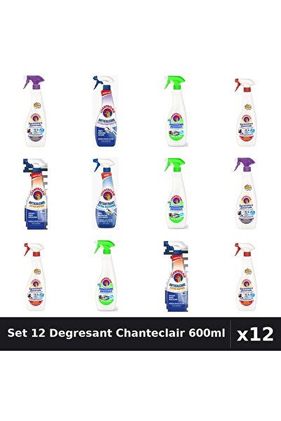 Chanteclair Set 12 Degresant Universal 600ml - Extra Parfumat, Extra Puternic...