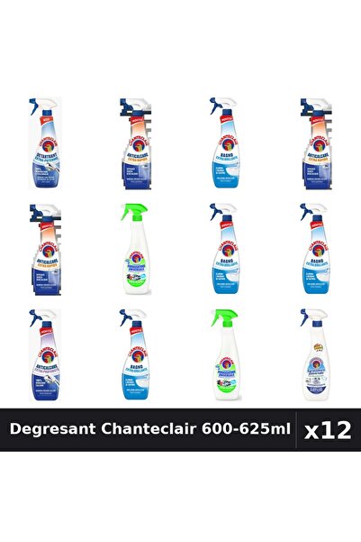 Chanteclair Set 12 Degresant Universal 600-625ml - Extra Rapid, Stralucire, L...