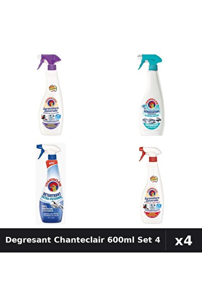 Chanteclair Set 4 Degresant Universal 600ml + Detartrant 625ml - Lavanda, Mar...