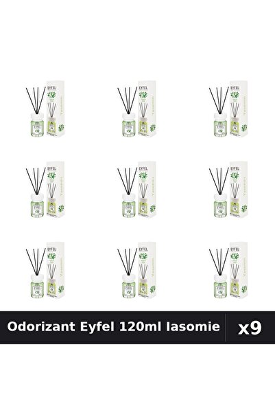 Eyfel Set 9 Odorizant Camera Betisoare Iasomie 120ml - Parfum Intens