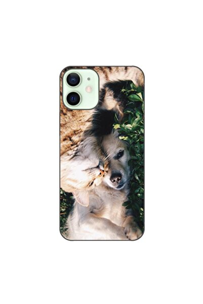 OEM Калъф, съвместим с Apple iPhone 12 Mini, от силиконов гел TPU, с десен на...