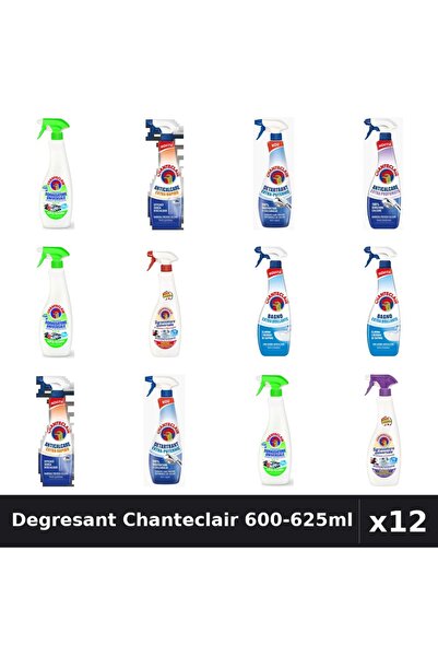 Chanteclair Set 12 Degresant Universal 600-625ml - Lămâie, Marseilia, Mosc, A...