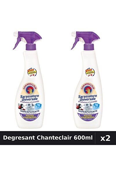 Chanteclair Pachet 2 Degresant Universal 600ml - Mosc Alb - Curățenie Eficace