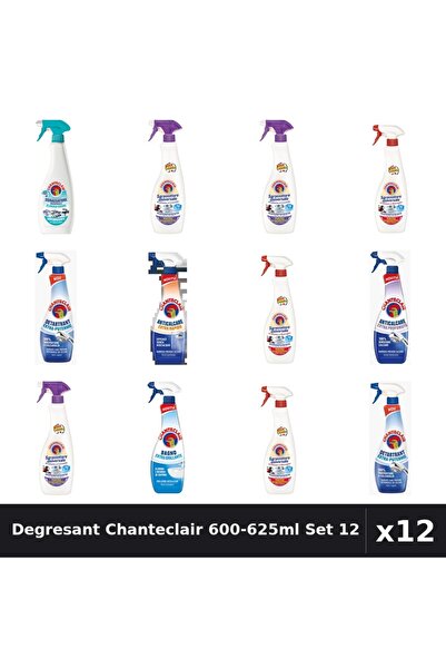 Chanteclair Pachet 12 Degresant Universal 600-625ml - Lavanda, Marsilia, Anti...
