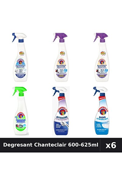 Chanteclair Set 6 Degresant Universal 600-625ml - Bicarbonat, Lavanda, Mosc, ...