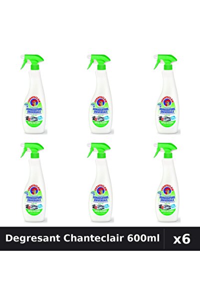 Chanteclair Set 6 Degresant Universal 600ml - Lămâie - Curățenie Eficientă