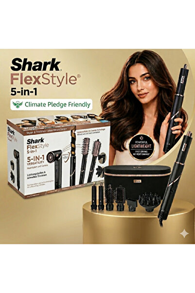 Flex Style 5-in-1 Air Styler & Hair Dryer with Storage Case, Powerful, Lightw...
