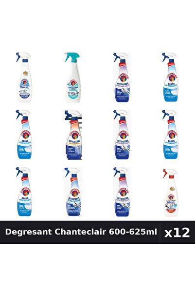 Chanteclair Set 12 Degresant Universal 600-625ml - Bicarbonat, Anticalcar, Ma...