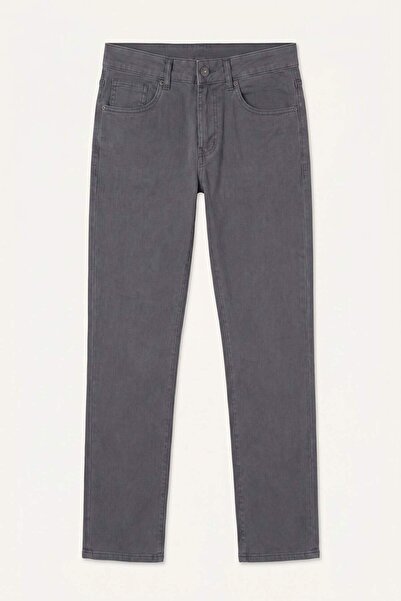 DeFacto Straight Fit Gray Trousers I0377Ax26Sm