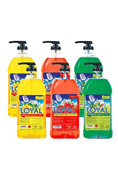 Loyal Dishwashing Liquid 2000ml Pack Of 6