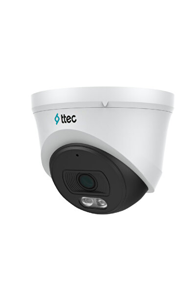 Ttec IPDP-2330M-M(B) Dahili Mikrofon 2MP 2.8 mm Sabit Lensli IR IP Dome Kamera