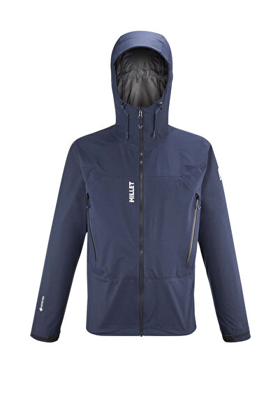Millet Kamet Light Gore-Tex Plain 3L Safir Erkek Ceket