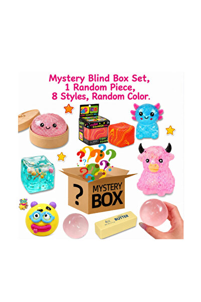 GIA'S WORLD Cutie cu surprize - 8 Jucarii virale antristress pentru copii si ...