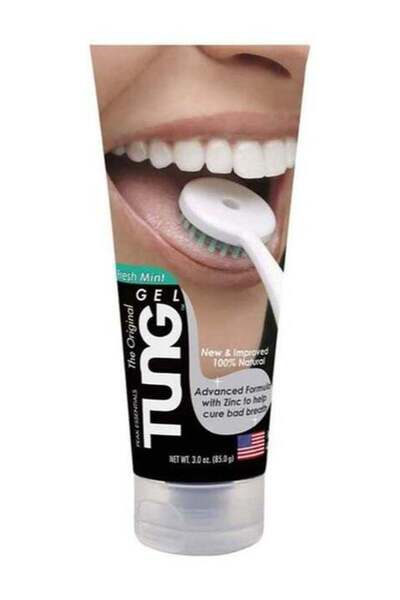 Tung Fresh Mint Gel- Original (Advanced formula with Zinc) |3 Oz, 85g