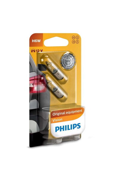 Philips H6W 12V 6W