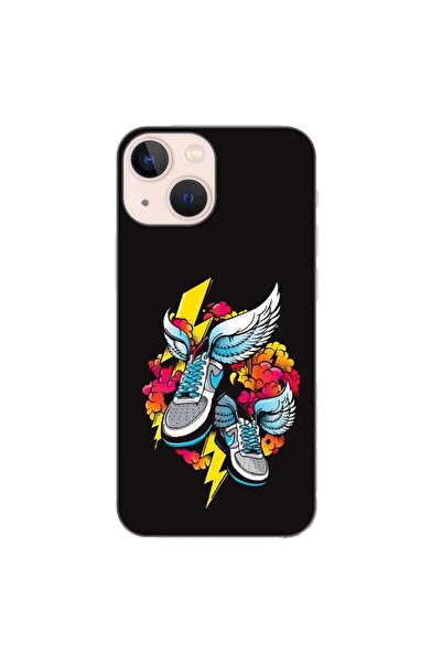 OEM Husa compatibila cu Apple iPhone 13 Mini Silicon Gel Tpu Model Fashion Sn...