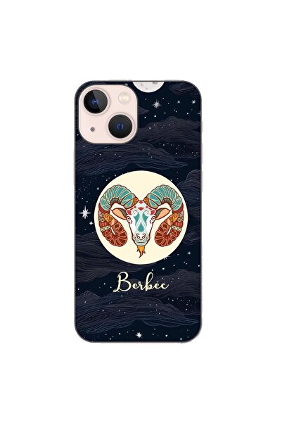 OEM Case compatible with Apple iPhone 13 Mini Silicone Gel Tpu Horoscope Patt...