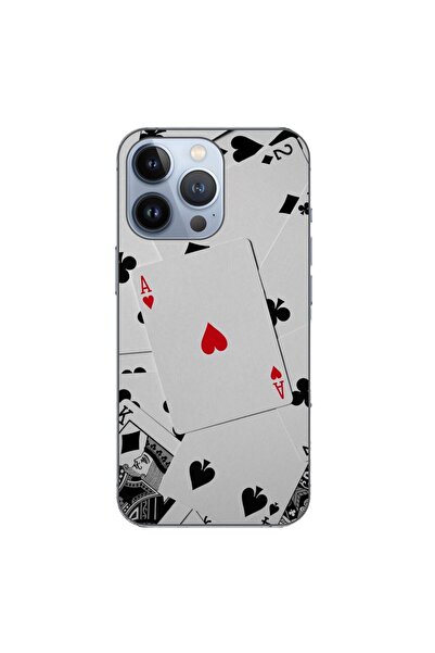 OEM Husa compatibila cu Apple iPhone 13 Pro Silicon Gel Tpu Model Carti Poker