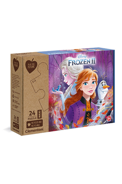 CLEMENTONI Παιδικό Παζλ Play For Future Maxi Frozen II 24 τμχ