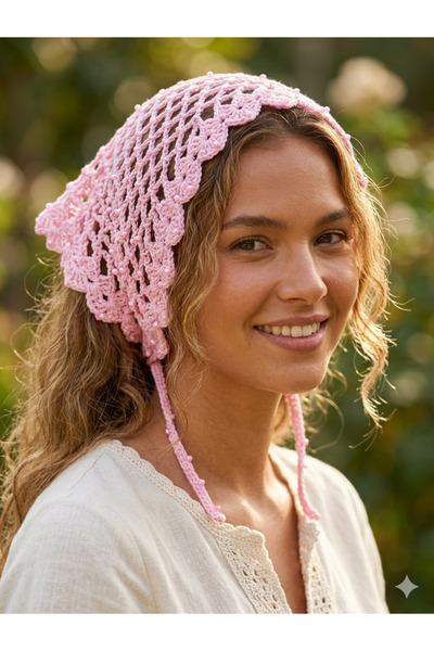 Handmade Mesh bandana