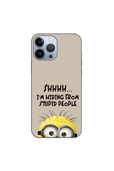 OEM Θήκη συμβατή με Apple iPhone 13 Pro Max Σιλικόνης TPU με σχέδιο Μίνιον κα...