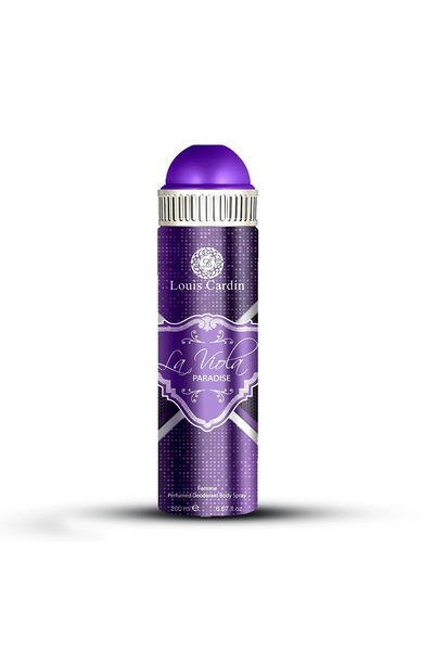 Louis Cardin La Viola Paradise, Deodorant spray, Pentru femei, 200 ml