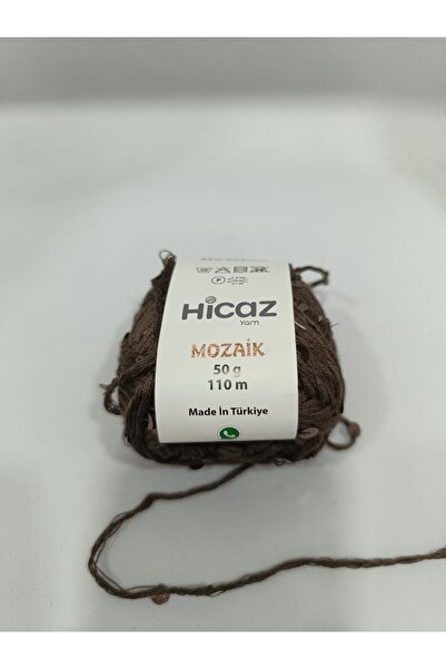 Pİ Yarn Hicaz Large Sequin Hand Knitting Yarn 50Gr