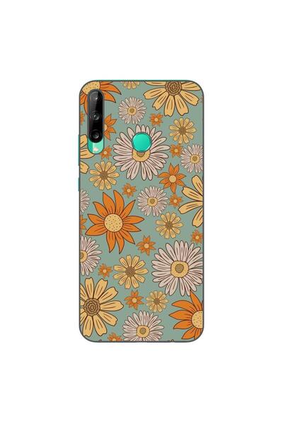 OEM Husa compatibila cu Huawei P40 Lite E Silicon Gel Tpu Model Vintage Meadow