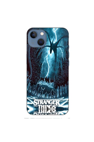 OEM Θήκη συμβατή με Apple iPhone 13 από Σιλικόνη Gel TPU με σχέδιο Stranger T...