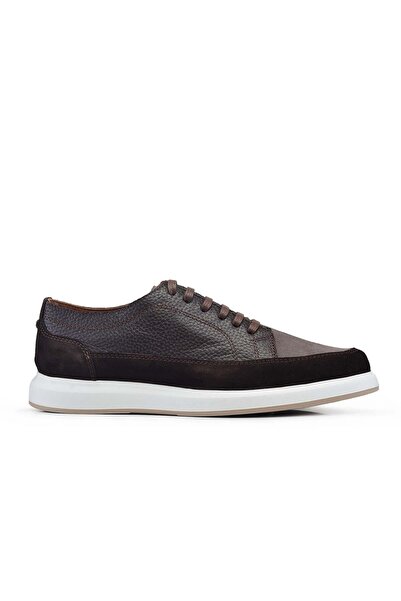 Nevzat Onay Kahverengi Bağcıklı Sneaker Erkek Ayakkabı