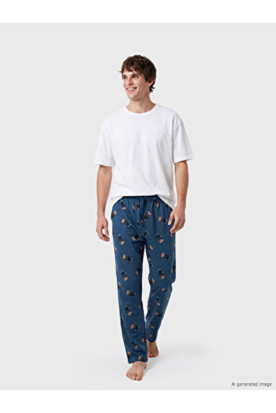 LC Waikiki Esvab • Modern & Distinctive Standart Fit Printed Men's Pajama Bot...