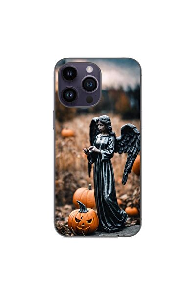 OEM Husa compatibila cu Apple iPhone 14 Pro Max Silicon Gel Tpu Model Hallowe...