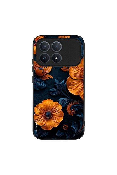 Sonique Θήκη 3D Flower Series για Xiaomi Poco F8 Pro 5G Πορτοκαλί 01