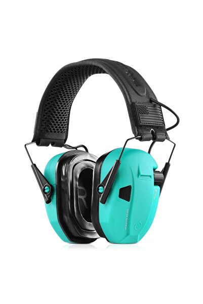 SAVIOR Apollo Electronic Shooting Headset (Turquoise)