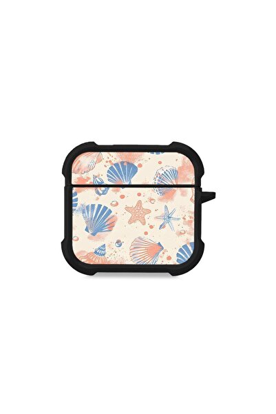 Sonique Θήκη Σιλικόνης Ocean Series για AirPods 4 Κοχύλια