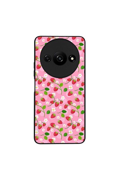 Sonique Θήκη Fruit Series για Xiaomi Redmi A3 / Redmi A3x Φράουλα