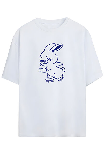 Grafftee Clothing Ειδικής σχεδίασης Νέο Τζιν Μπλουζάκι με στάμπα Unisex από β...