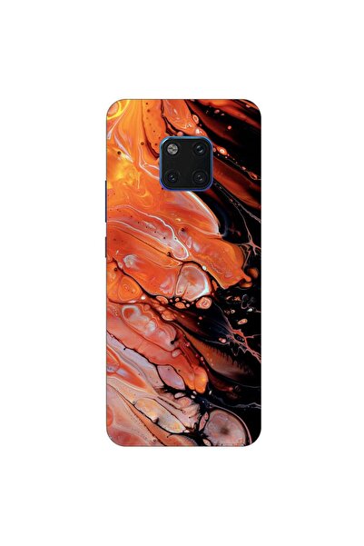 OEM Husa compatibila cu Huawei Mate 20 Pro Silicon Gel Tpu Model Abstract Lav...