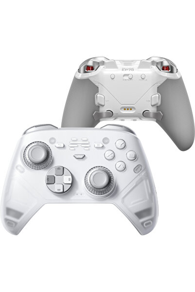 Beitong KP70 Kapasitif Joystick Adaptive Trigger Kablosuz Beyaz Kablosuz Game...