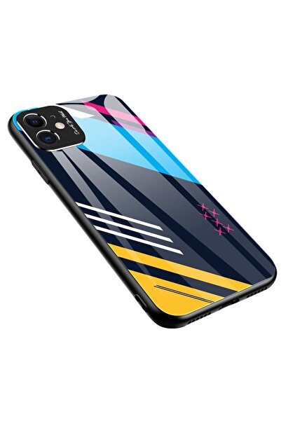 OEM Color Glass Case Durable Xiaomi Redmi Note 9S/9 Pro Colorous pattern 2