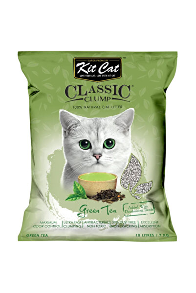 Kit Kat Classic Green Tea Litter 10 Liters Kt Kat Sand Classic Green Tea 10 L...