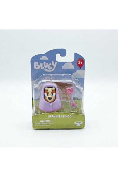 Z Store Bluey Grannies Bingo Figure – Toy with Accessory