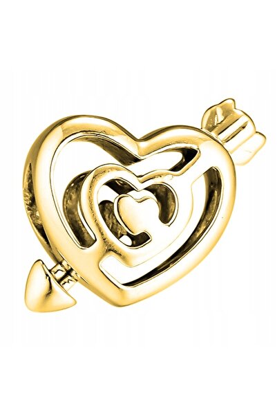 Larezo Pandantiv Tip Charm Pentru Bratari Modulare, Argint 925 Placat Cu Aur ...