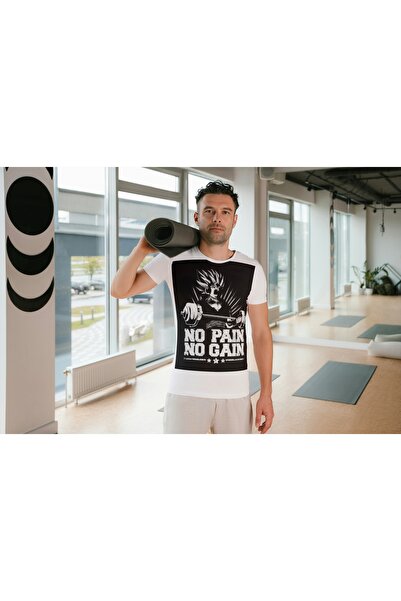 Inscriptie Tricou Fitness pentru Sală, Antrenament la Gym, Culturism, Bumbac ...